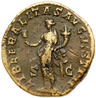 Elagabalus. Ã Sestertius (24.24 g.), AD 218-222 - 2