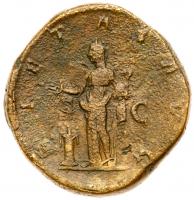 Julia Maesa. Ã Sestertius (21.30 g.), Augusta, AD 218-224/5 - 2