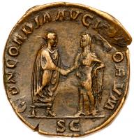 Orbiana. Ã Sestertius (18.66 g), Augusta, AD 225-227 - 2