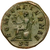 Gordian II Africanus. Ã Sestertius (20.16 g), AD 238 - 2