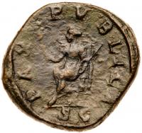 Pupienus. Ã Sestertius (18.50 g.), AD 238 - 2