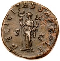 Trajan Decius. Ã Double Sestertius (44.34 g), AD 249-251 - 2