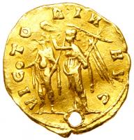 Gallienus. Gold Heavy Aureus (5.18 g), AD 253-268 - 2