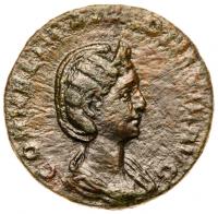 Salonina. Ã Sestertius (16.22 g), Augusta, AD 254-268