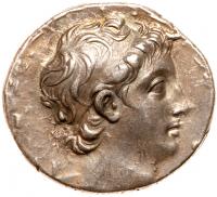 Seleukid Kingdom. Demetrios II Nikator. Silver Tetradrachm (16.64 g), first reign, 146-138 BC