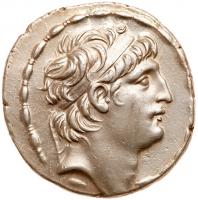 Seleukid Kingdom. Antiochos VII Euergetes. Silver Tetradrachm (16.75 g), 138-129 BC