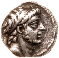 Seleukid Kingdom. Antiochos IX Philopator. Silver Drachm (3.68 g), 114/3-95 BC