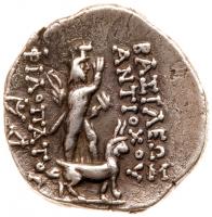 Seleukid Kingdom. Antiochos IX Philopator. Silver Drachm (3.68 g), 114/3-95 BC - 2