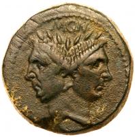 Sextus Pompey. Ã As (12.24 g), 42-38 BC