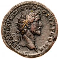 Antoninus Pius. Ã Dupondius (11.48 g.), AD 138-161