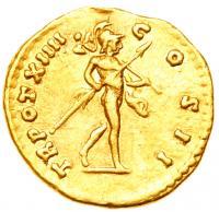 Marcus Aurelius. Gold Aureus (7.11 g), as Caesar, AD 138-161 - 2
