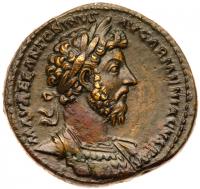 Marcus Aurelius. Ã Sestertius (23.84 g), AD 161-180