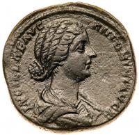 Lucilla. Ã Sestertius (24.80 g), Augusta, AD 164-182 Choice VF