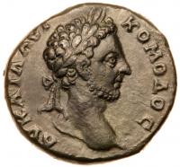 Commodus. Ã (10.56 g), AD 177-192