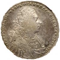 Rouble 1728. Moscow, Kadashevsky mint.