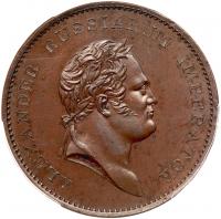 Medal. Bronze. 34.7 mm. By T. Wyon. On the Visit of Grand Duchess Catherine Pavlovna to England, 1814.