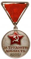 Medal âFor Valiant Laborâ. Type 1. Award # 8035. - 2