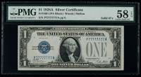 Coveted $1 1928A SC serial #P77777777A