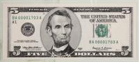 1999 $5 FRN Premium Federal Reserve Set. 12 Notes. Choice Uncirculated.