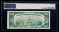 1928 $50 Gold Certificate. Fr. 2404. PMG Choice VF 35. - 2