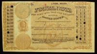 Lynn, MA - Five Cents Postal Note. Sept 3, 1883.