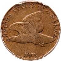 1856 Flying Eagle 1C PCGS VF25