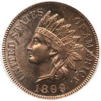 1899 Indian Head 1C PCGS PF64 RB