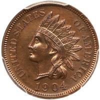 1904 Indian Head 1C PCGS PF65 BR