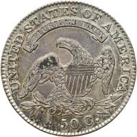 1830 Bust 50C AU50 - 2