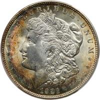 1921-D Morgan $1 PCGS MS66