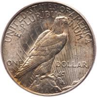 1925-S Peace $1 ICG MS61 - 2