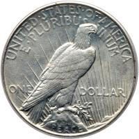 1928 Peace $1 Sharpness of Mint State - 2