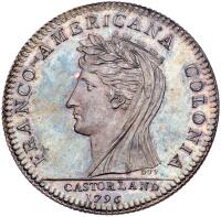 1796 Castorland Silver Restrike Medal PCGS MS64
