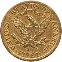 1901-S $5 Liberty - 2