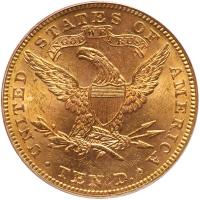 1893 $10 Liberty PCGS MS62 - 2