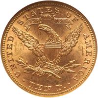1895 $10 Liberty NGC MS62 - 2