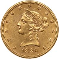 1899-S $10 Liberty AU55