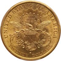1884-S $20 Liberty PCGS Unc Details - 2