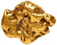 A Natural Gold Nugget, 2.545 ozt (79.2 gr)