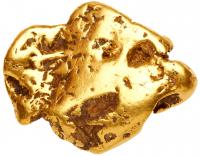 A Natural Gold Nugget, 2.545 ozt (79.2 gr) - 2