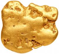 A Natural Gold Nugget, 1.73 ozt ( 53.8 gr)