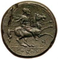 Sicily, Syracuse. Ca. 275-216 BC. AE 29 (18.22 g) About EF - 2