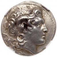 Thracian Kingdom. Lysimachos. Silver Tetradrachm (17.34 g), as King, 306-281 BC