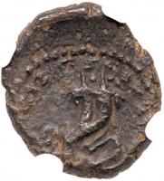 Judaea. Hasmonean Kingdom. John Hyrcanus I (Yehohanan). AE Double Prutah (5.34 g.) - 2