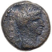 Herod Philip, 4 BCE - 34 CE, AE 18 (7.67 g) Fine