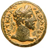 Commodus. Ã (6.38 g), AD 177-192 VF