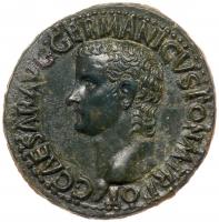 Caligula, (Gaius) 37-41 AD. AE As (11.4g) Superb EF