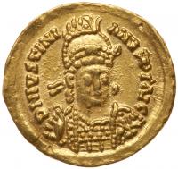 Ostrogoths. Athalaric. Gold Solidus (4.49 g), 526-534 About EF