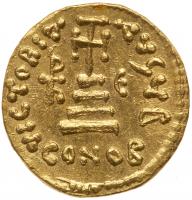 Heraclius. Gold Solidus (4.48 g), 610-641 Mint State - 2