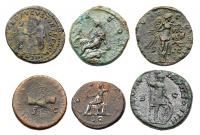 6-piece group of Roman Imperial Bronzes - 2